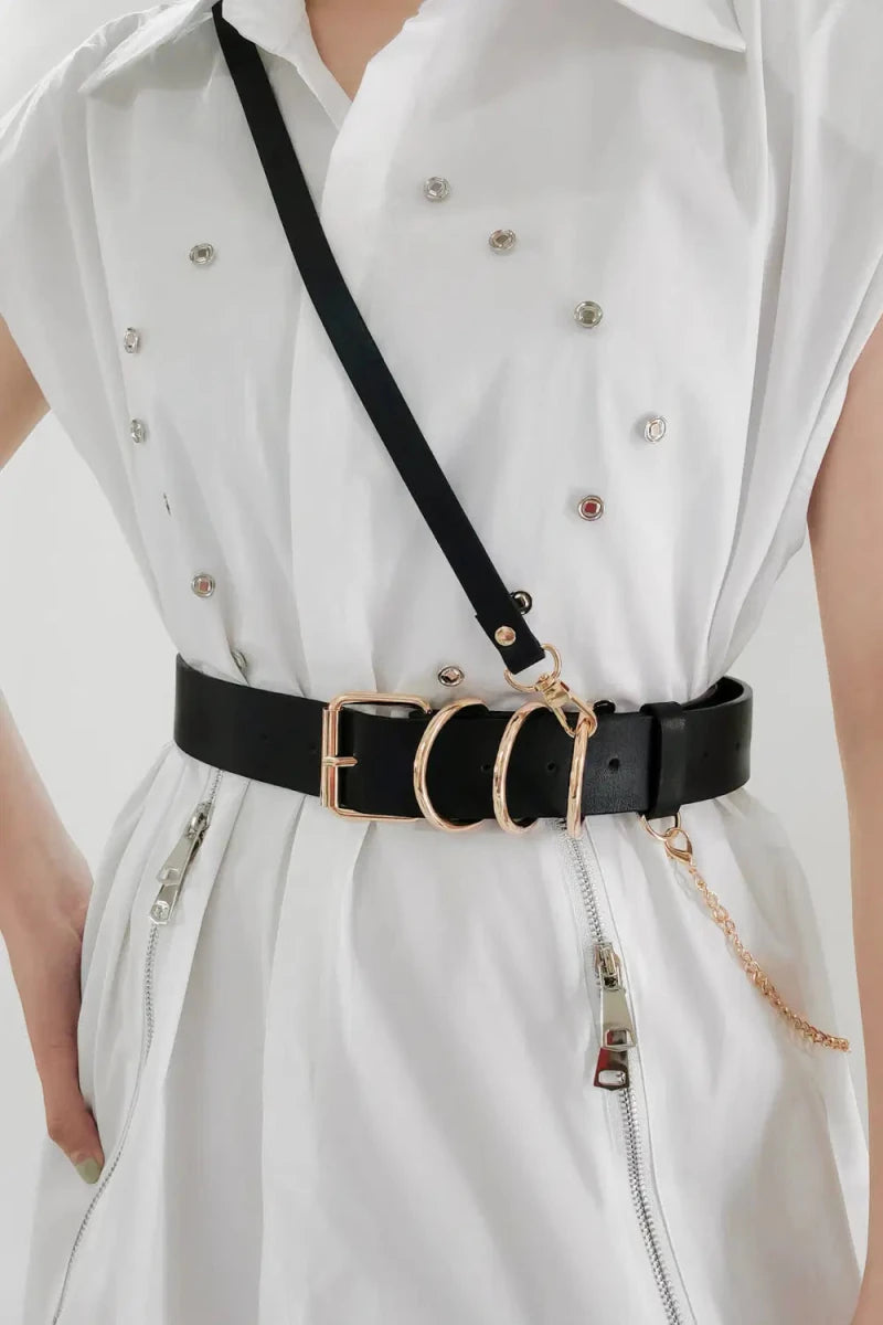 Punk PU Belt - Lustreve
