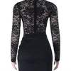 Pure Temptation Maeve Lace - Twist Mini Dress - Lustreve