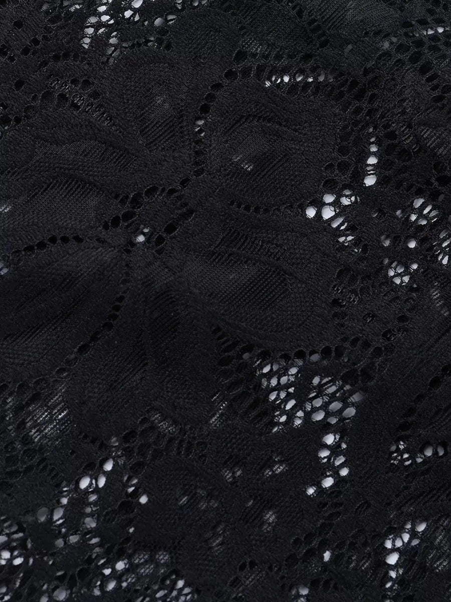Pure Temptation Maeve Lace - Twist Mini Dress - Lustreve