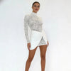 Pure Temptation Maeve Lace - Twist Mini Dress - Lustreve