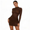 Pure Temptation Maeve Lace - Twist Mini Dress - Lustreve