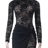 Pure Temptation Maeve Lace - Twist Mini Dress - Lustreve