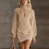 Quiet Luxury After Dark Mini Dress - Lustreve