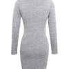 Quiet Storm Primrose Wrap - Tie Bodycon Mini Dress - Lustreve