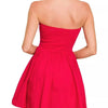 Red Hot & Ready Smocked Tube Mini Dress – Ruby - Lustreve