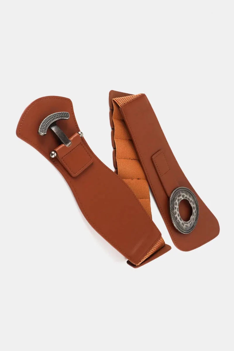 Retro Elastic Wide Belt - Lustreve