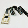 Rhinestone PU Leather Belt - Lustreve