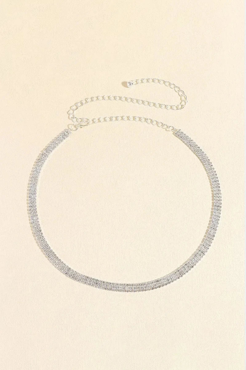 Rhinestones Alloy Belt - Lustreve