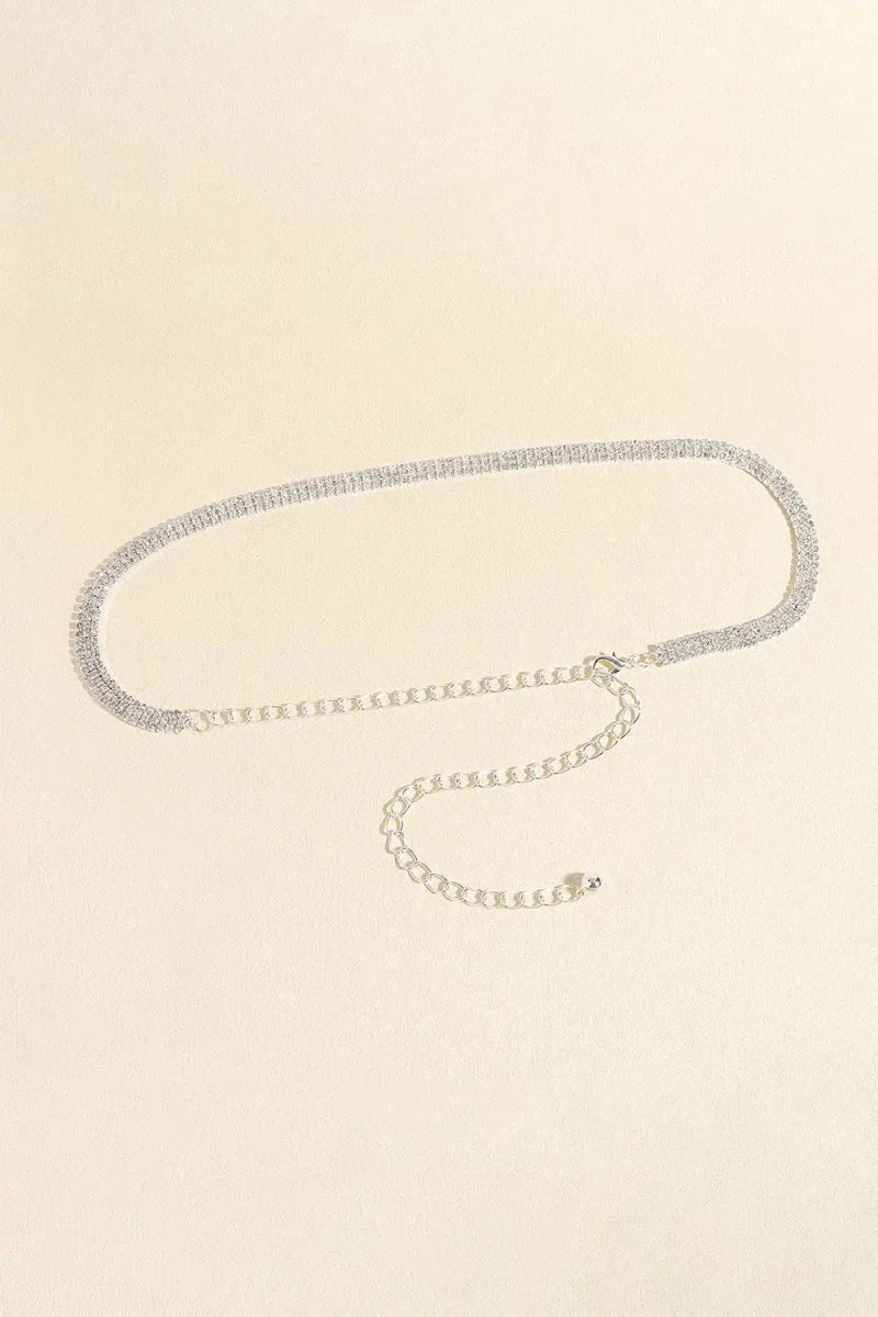 Rhinestones Alloy Belt - Lustreve