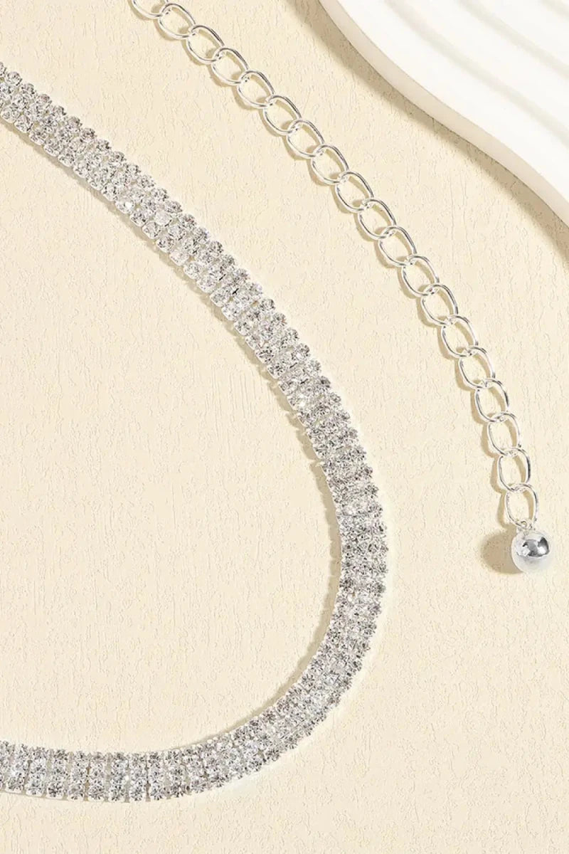 Rhinestones Alloy Belt - Lustreve