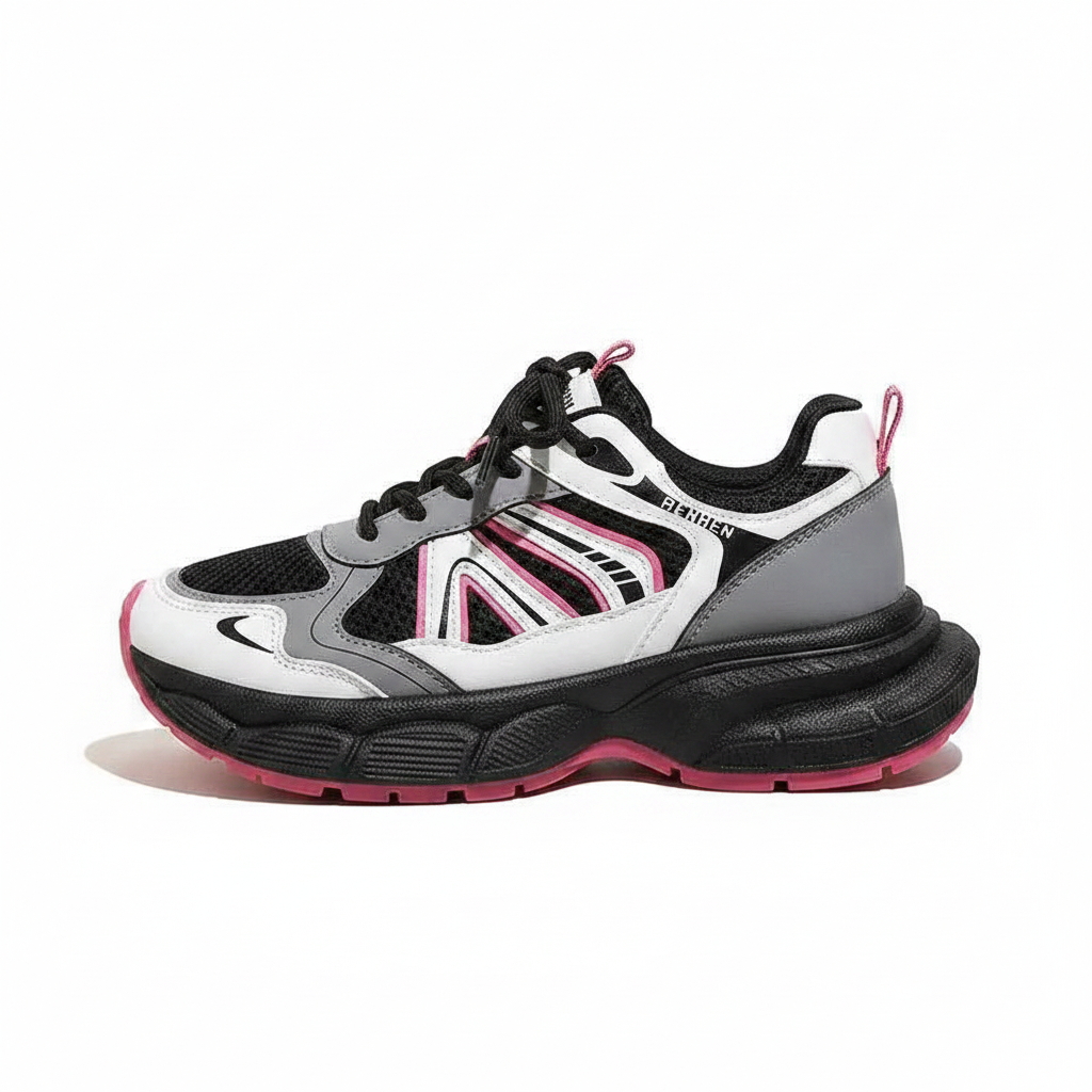 Neon Rush Chunky Runner Sneakers
