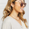 Round Full Rim Polycarbonate Frame Sunglasses - Lustreve