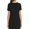 Round Neck Short Sleeve Lounge Dress - Lustreve