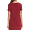 Round Neck Short Sleeve Lounge Dress - Lustreve