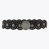 Round Shape PU Leather Belt - Lustreve