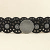 Round Shape PU Leather Belt - Lustreve