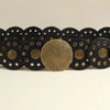 Round Shape PU Leather Belt - Lustreve