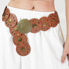 Round Shape PU Leather Belt - Lustreve