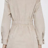 Revery Luxe Suede A-Line Dress