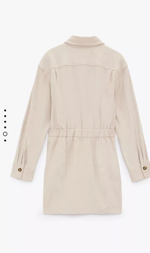 Revery Luxe Suede A-Line Dress