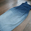 Fading Moments Ombre Denim Midi Dress