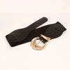 Shell Alloy Buckle Elastic Belt - Lustreve