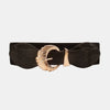 Shell Alloy Buckle Elastic Belt - Lustreve