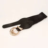 Shell Alloy Buckle Elastic Belt - Lustreve