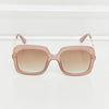 Square Metal - Plastic Hybrid Temple Sunglasses - Lustreve