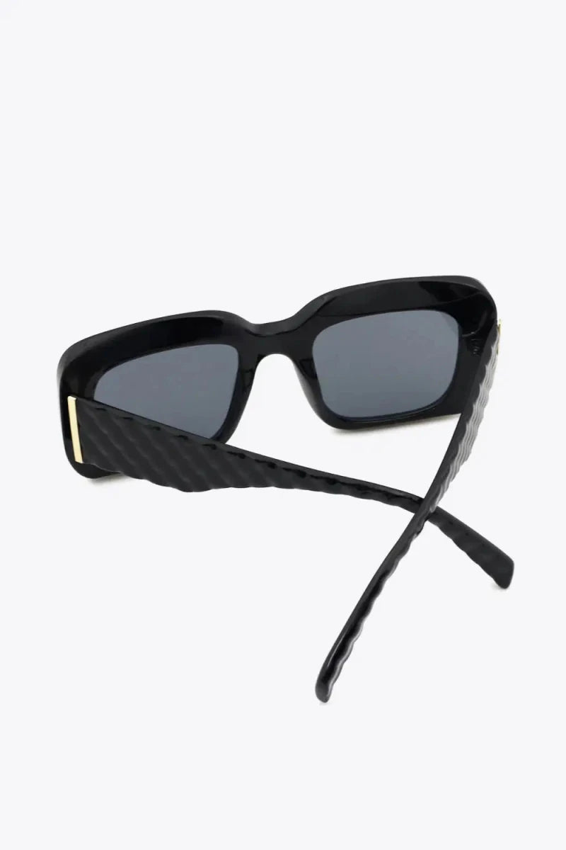 Square Polycarbonate UV400 Sunglasses - Lustreve