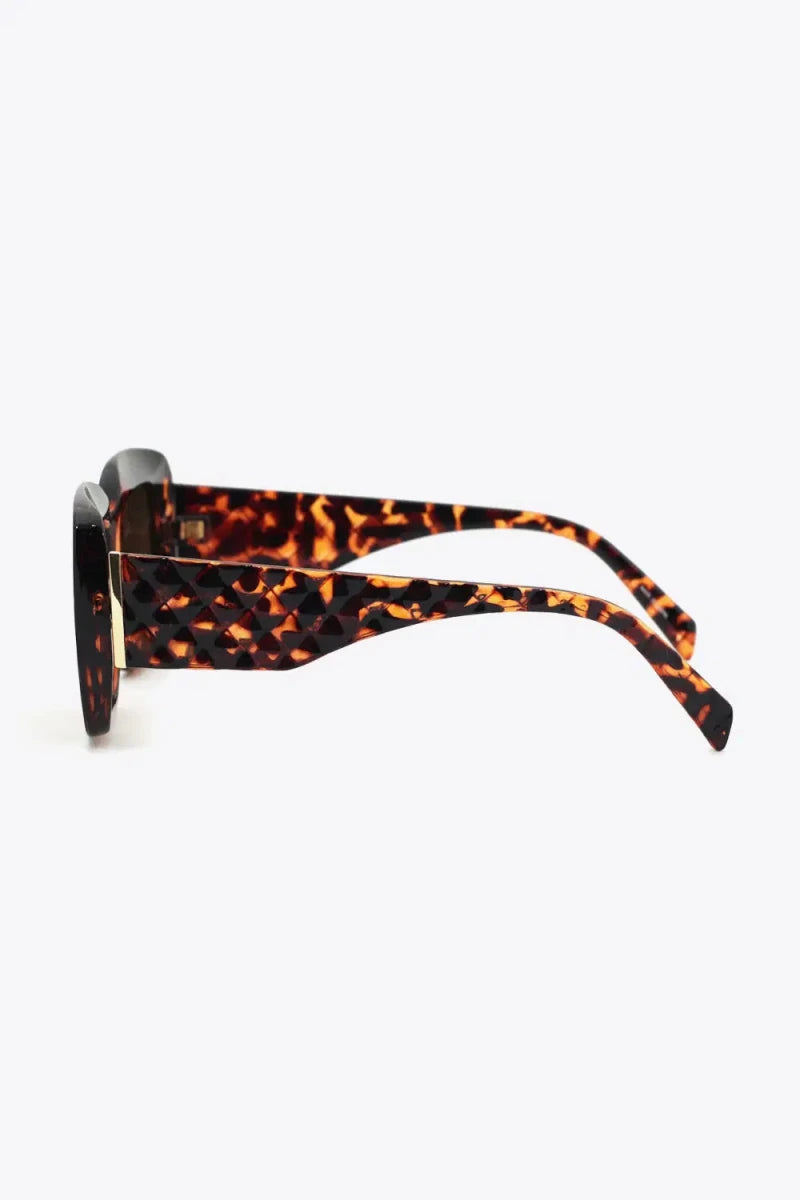 Square Polycarbonate UV400 Sunglasses - Lustreve