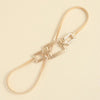 Square Shape Zinc Alloy Buckle Iron Belt - Lustreve