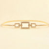 Square Shape Zinc Alloy Buckle Iron Belt - Lustreve