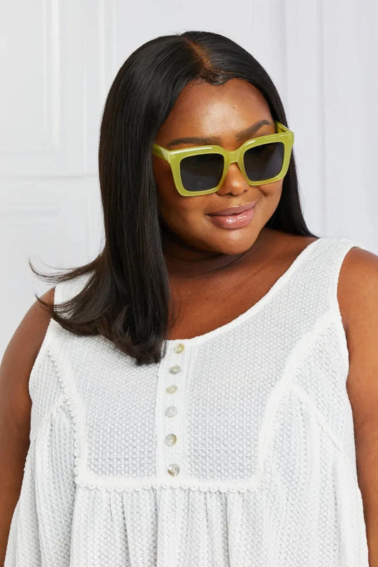 Square TAC Polarization Lens Sunglasses - Lustreve