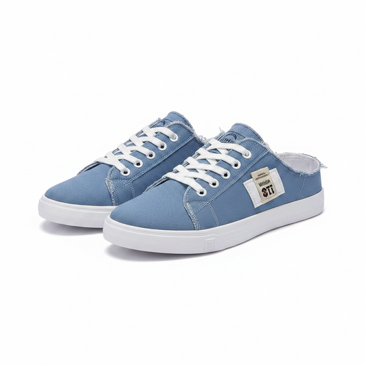 Skyline Chill Backless Denim Sneakers