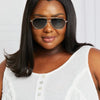 TAC Polarization Lens Aviator Sunglasses - Lustreve