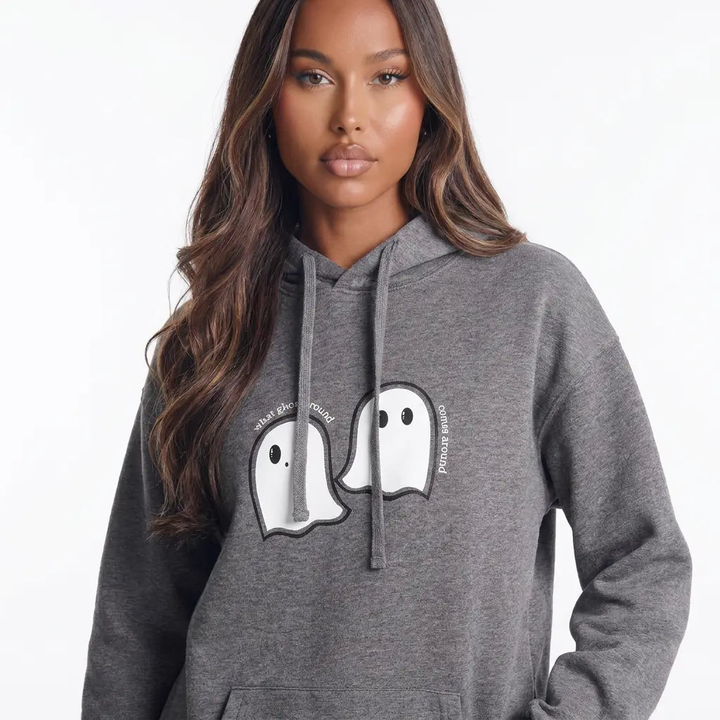 Otherworldly Wanderer Layer Mineral Wash Oversize Hoodie