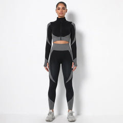 Erica Color Block Activewear Set