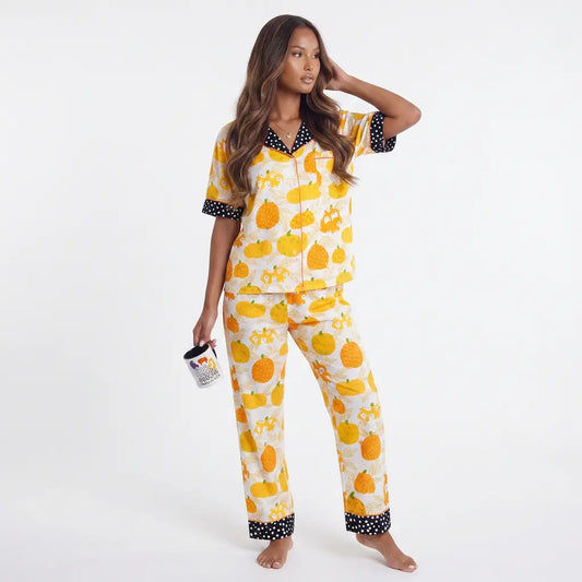 Boo Berry Bedtime Placket Lounge Set