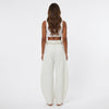 Harbor Hour Rope-Waist Wide-Leg Pants