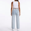 Rough Around the Edges Distressed Wide-Leg Jeans