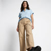 Weekend Away Rolled Sleeve Button-up Top