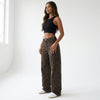 Feline Instinct Leopard Wide-Leg Pants