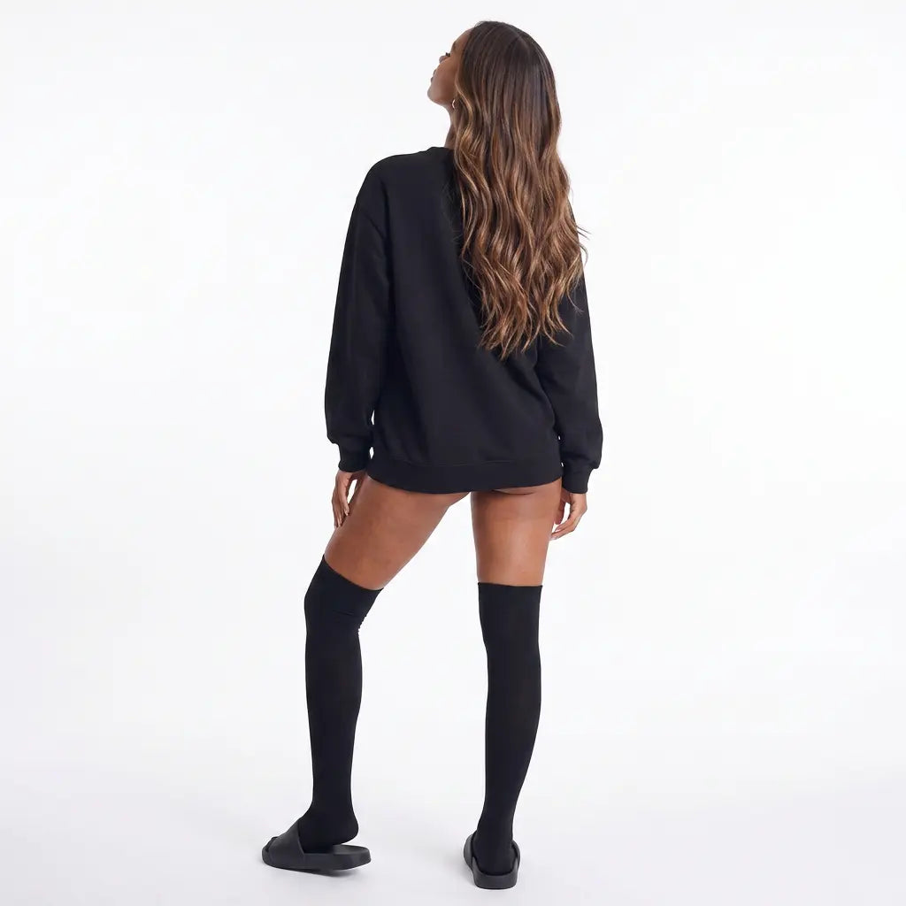 Haunt Spooky Season Long Sleeve Round Neck Sweatshirt