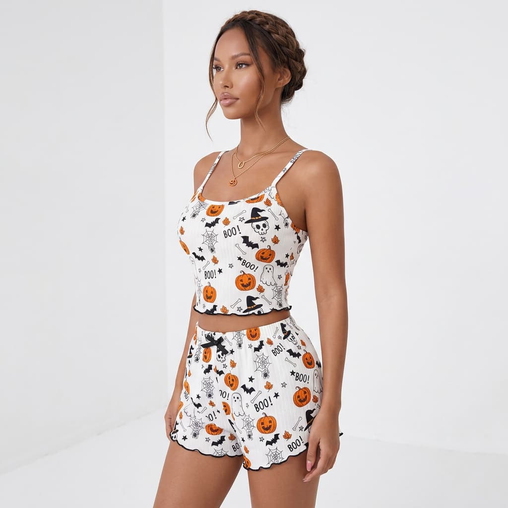 Vicky Cami and Shorts Lounge Set
