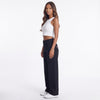 Bowline Black Wide-Leg Pants