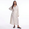 Slow Sunday Tie-Waist Striped Maxi Dress