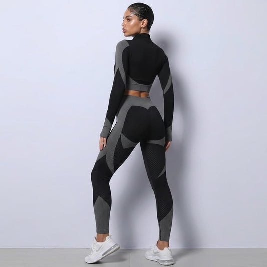 Erica Color Block Activewear Set
