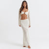 Beachside Muse Openwork Tie-Back Two-Piece Set