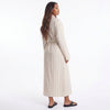 Slow Sunday Tie-Waist Striped Maxi Dress